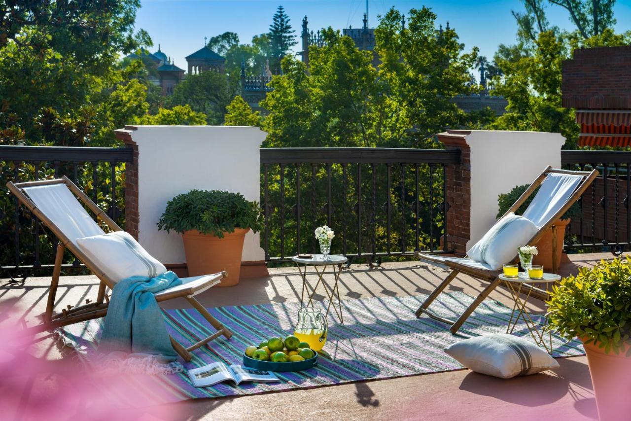 Villa Alfonso, Restored Palace House With Gardens And Monuments Views เซบีญา ภายนอก รูปภาพ